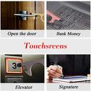 3pcs No Touch Door Opener EDC Hand Tools With Keychain Pendant