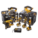 DeWalt TDKIT6x3 XR 18V 6 Piece Kit with 3x 5.0Ah Batteries IDEW005AH